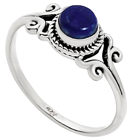 Lapis Lazuli Ring size-6 R-1358 SDR253710