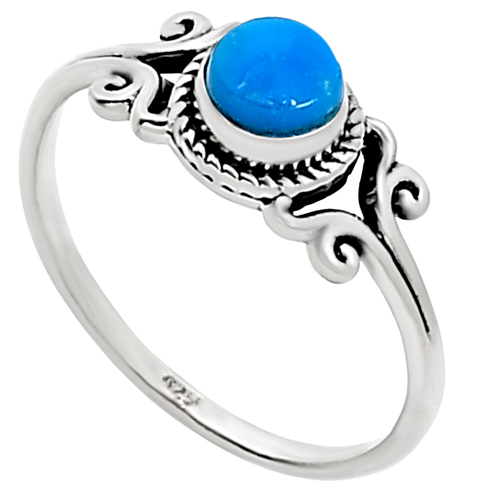 Sleeping Beauty turquoise Ring size-6 R-1358 SDR253715