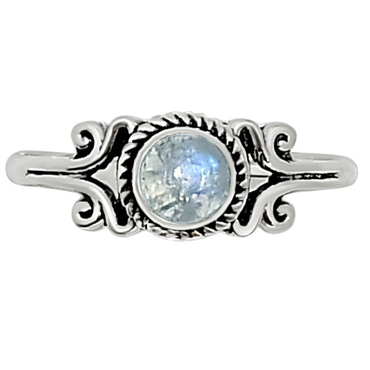 Rainbow Moonstone Ring size-6 R-1358 SDR253727
