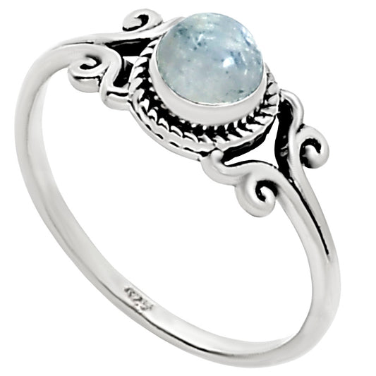 Rainbow Moonstone Ring size-8 R-1358 SDR253728