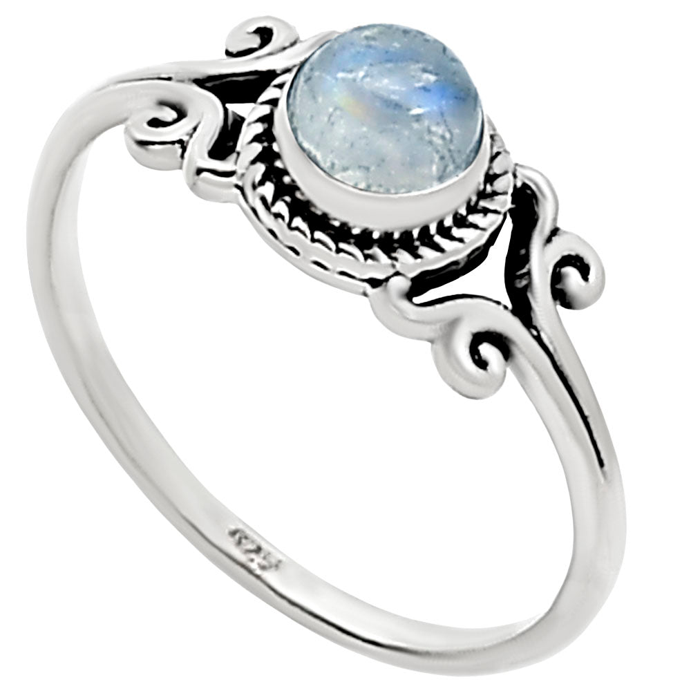 Rainbow Moonstone Ring size-7 R-1358 SDR253731