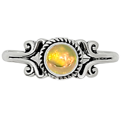 Ethiopian Opal Ring size-5 R-1358 SDR253732