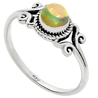 Ethiopian Opal Ring size-5 R-1358 SDR253732