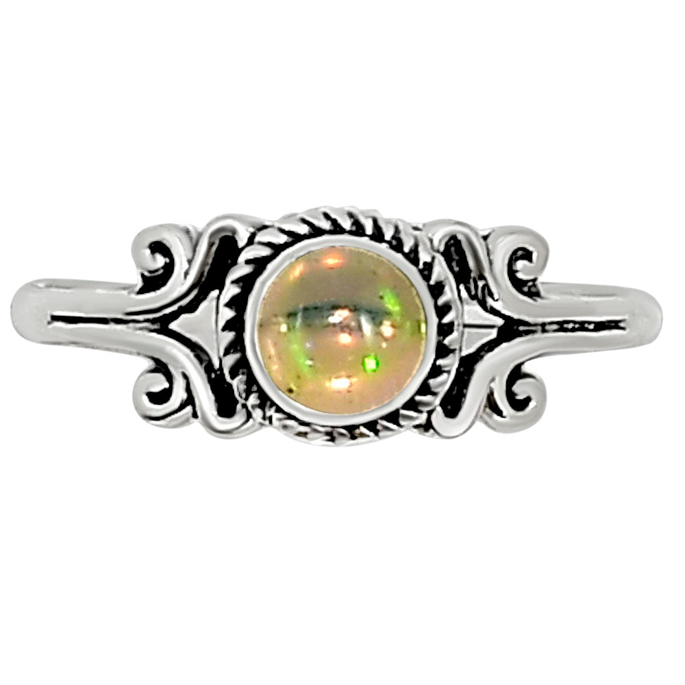 Ethiopian Opal Ring size-7 R-1358 SDR253736