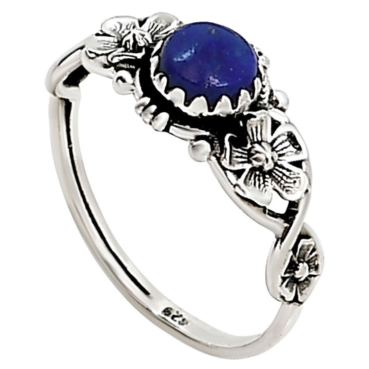 Lapis Lazuli Ring size-6 R-1292 SDR253761