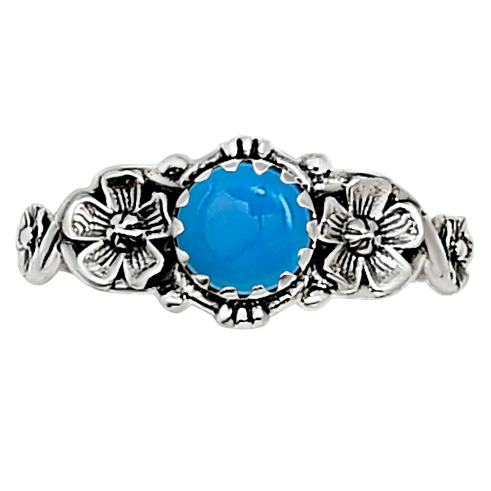 Sleeping Beauty turquoise Ring size-5 R-1292 SDR253766