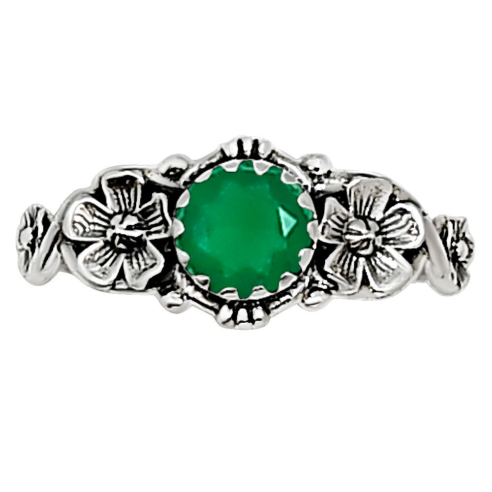 Green Onyx Ring size-7 R-1292 SDR253779