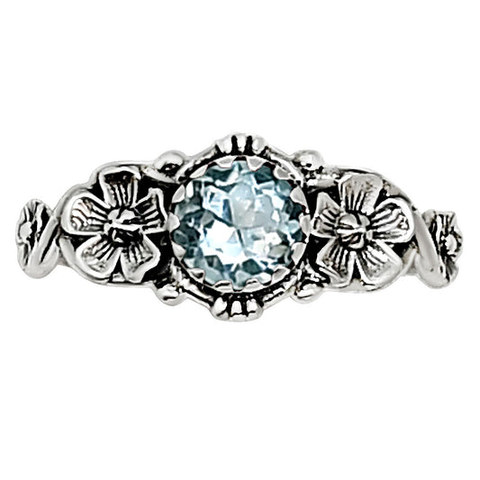 Sky Blue Topaz Ring size-5 R-1292 SDR253800