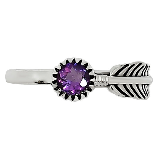 Amethyst Ring size-5 R-1042 SDR253815