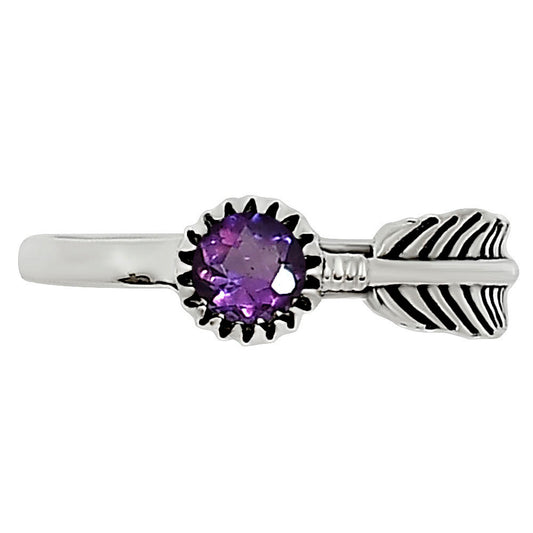 Amethyst Ring size-7 R-1042 SDR253819