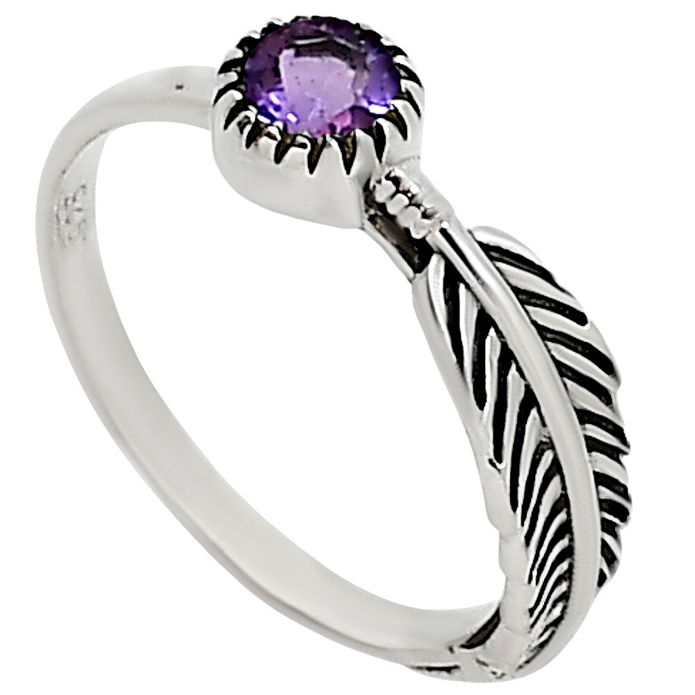 Amethyst Ring size-7 R-1042 SDR253819