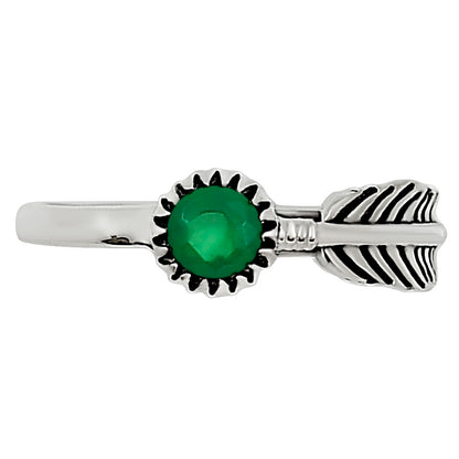 Green Onyx Ring size-5 R-1042 SDR253847