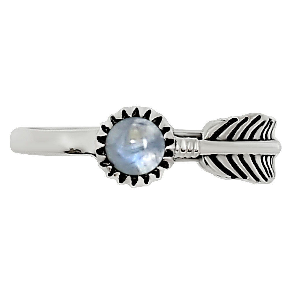 Rainbow Moonstone Ring size-6 R-1042 SDR253873