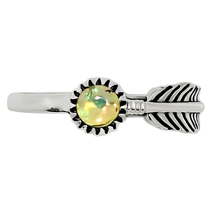 Ethiopian Opal Ring size-5 R-1042 SDR253880
