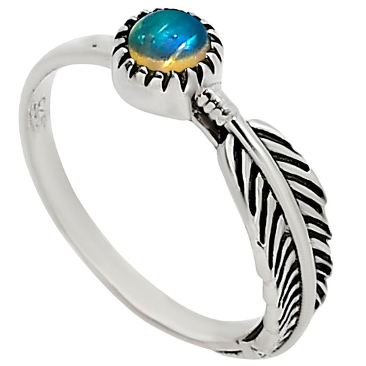 Ethiopian Opal Ring size-7 R-1042 SDR253884