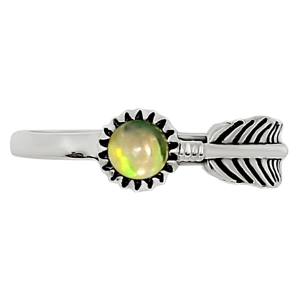 Ethiopian Opal Ring size-8 R-1042 SDR253886