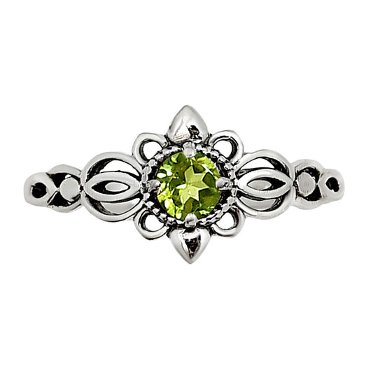 Peridot Ring size-8 R-1172 SDR253898