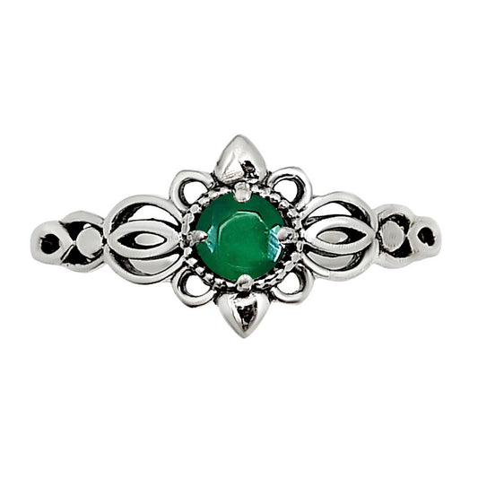 Green Onyx Ring size-7 R-1172 SDR253903