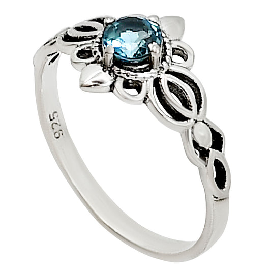 London Blue Topaz Ring size-5 R-1172 SDR253907