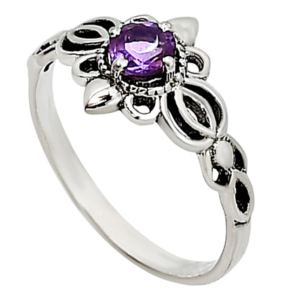 Amethyst Ring size-5 R-1172 SDR253915