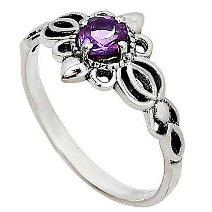 Amethyst Ring size-8 R-1172 SDR253922