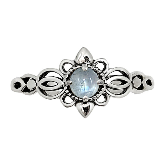 Rainbow Moonstone Ring size-5 R-1172 SDR253951