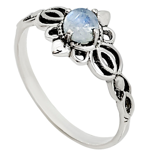 Rainbow Moonstone Ring size-6 R-1172 SDR253954