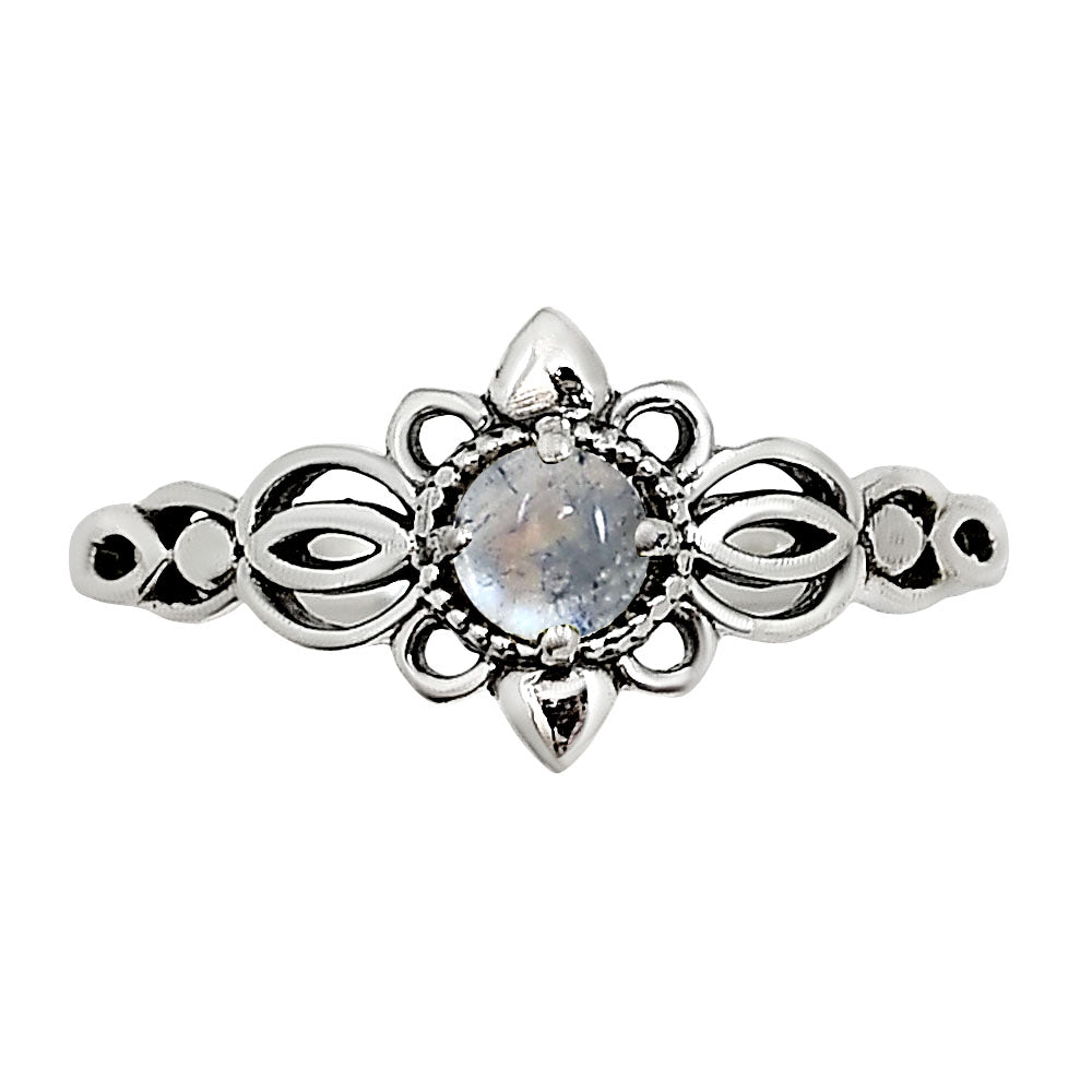 Rainbow Moonstone Ring size-8 R-1172 SDR253958