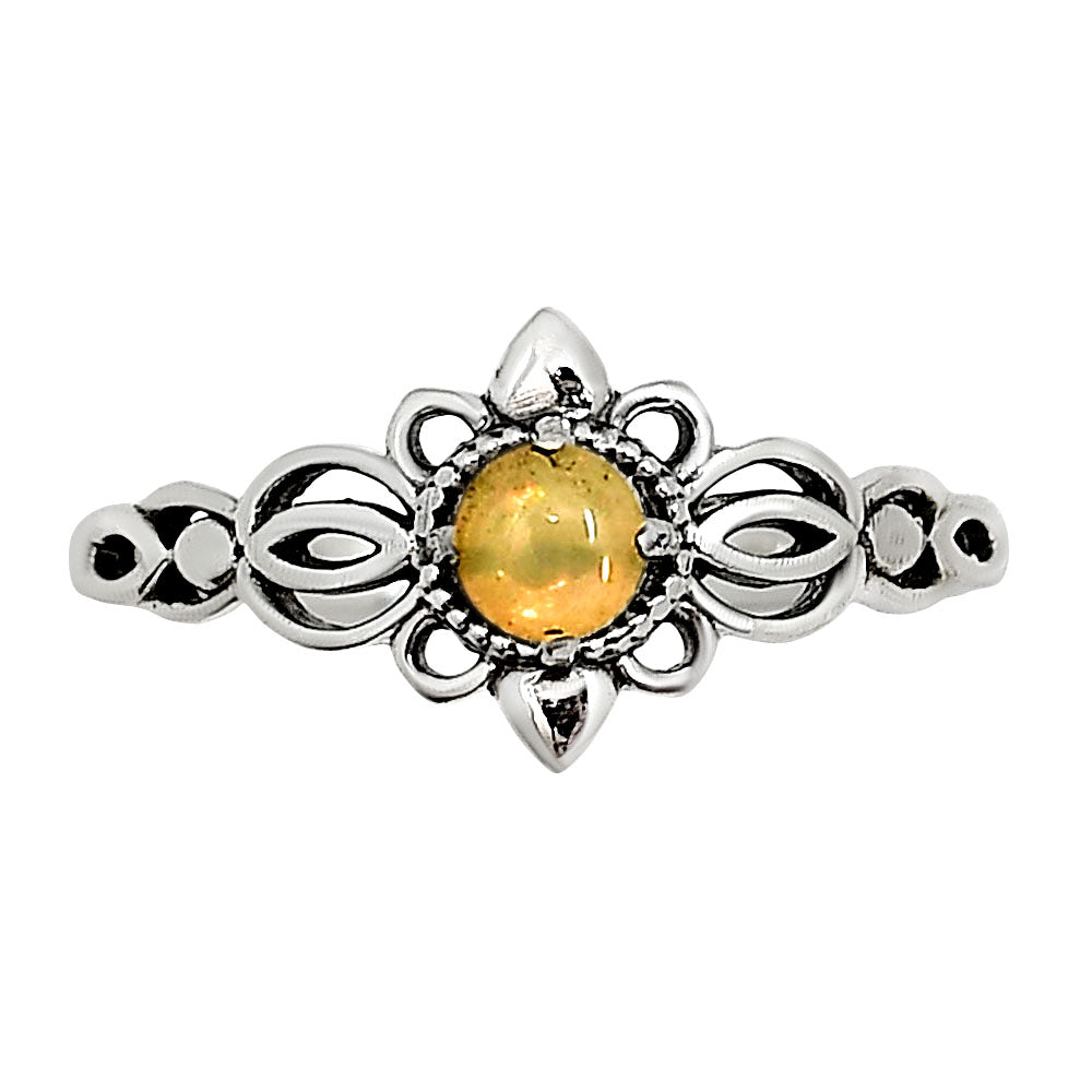 Ethiopian Opal Ring size-7 R-1172 SDR253964