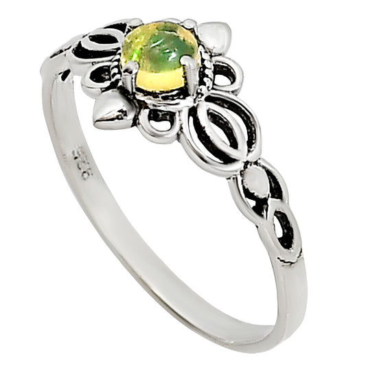 Ethiopian Opal Ring size-7 R-1172 SDR253964
