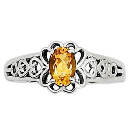 Citrine Ring size-5 R-1172 SDR253967