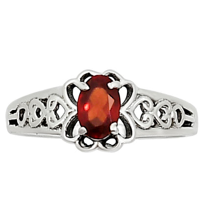 Hessonite Garnet Ring size-6 R-1172 SDR253978