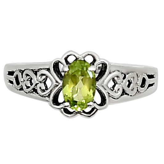 Peridot Ring size-5 R-1172 SDR253998