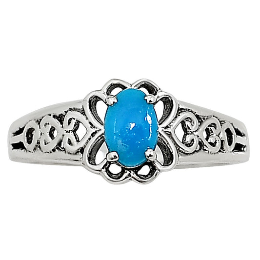 Sleeping Beauty turquoise Ring size-5 R-1172 SDR254053