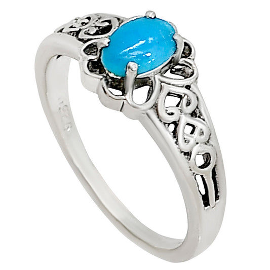 Sleeping Beauty turquoise Ring size-6 R-1172 SDR254056