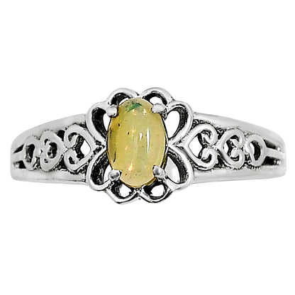 Ethiopian Opal Ring size-6 R-1172 SDR254072