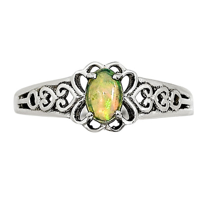 Ethiopian Opal Ring size-7 R-1172 SDR254074