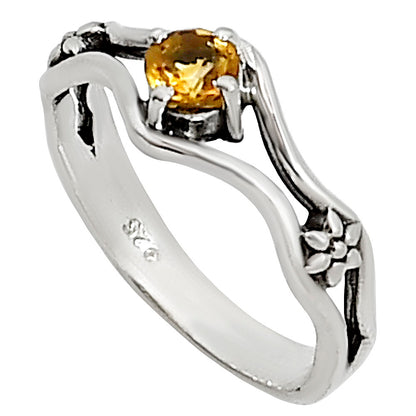 Citrine Ring size-5 R-1720 SDR254085