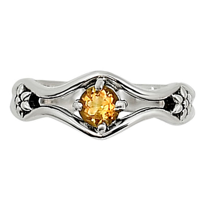 Citrine Ring size-7 R-1720 SDR254088