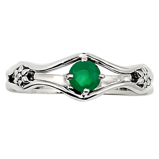 Green Onyx Ring size-7 R-1720 SDR254094