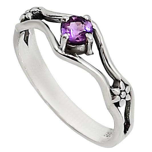 Amethyst Ring size-6 R-1720 SDR254101