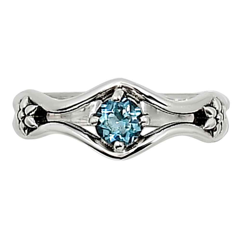 London Blue Topaz Ring size-5 R-1720 SDR254106
