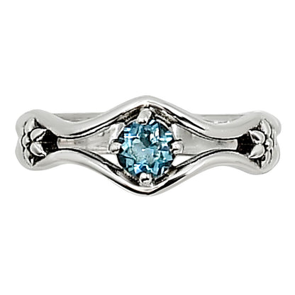London Blue Topaz Ring size-5 R-1720 SDR254106
