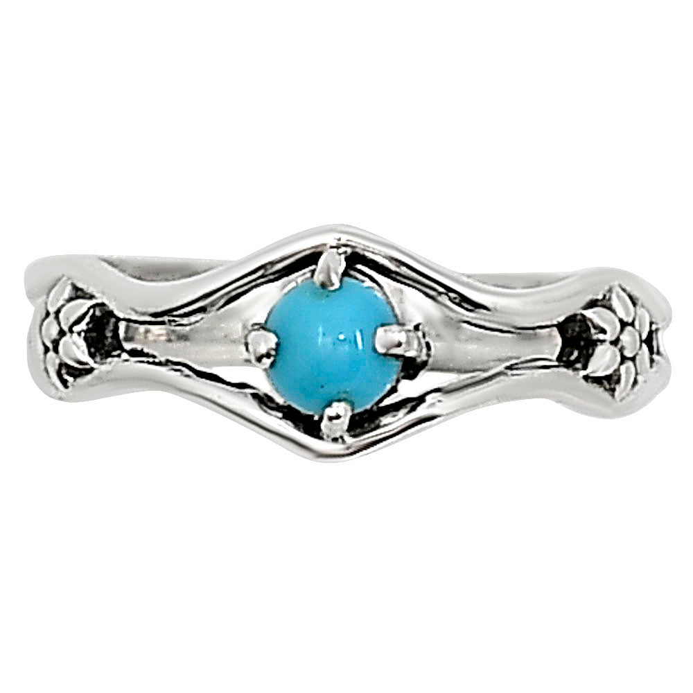 Sleeping Beauty turquoise Ring size-6 R-1720 SDR254122