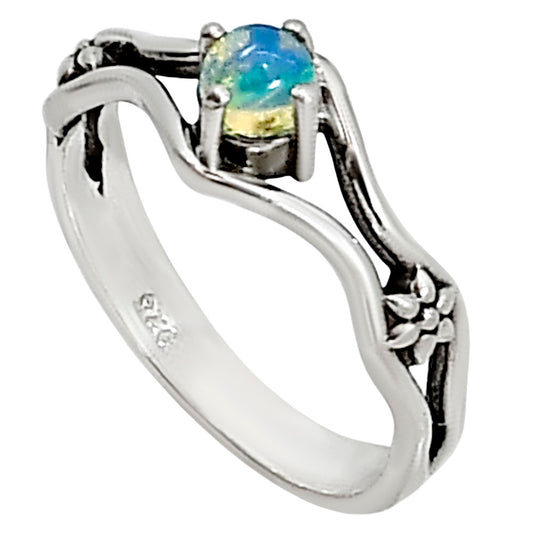 Ethiopian Opal Ring size-5 R-1720 SDR254141