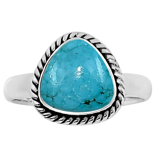 Natural Rare Turquoise Nevada Aztec Mt Ring size-7 R-1009 SDR254149