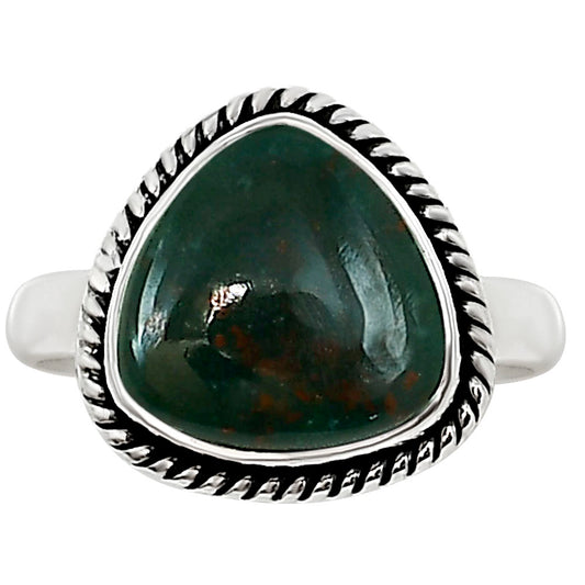 Blood Stone Ring size-7 R-1009 SDR254161