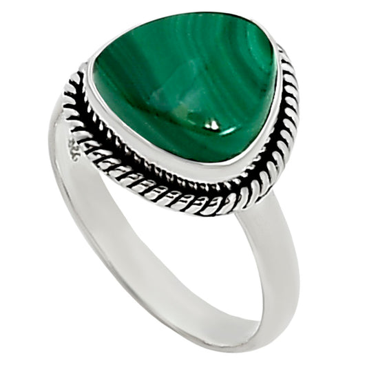 Malachite Eye Ring size-8 R-1009 SDR254162