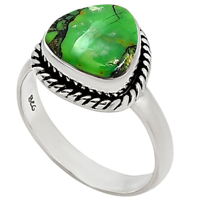 Green Matrix Turquoise Ring size-9 R-1009 SDR254183