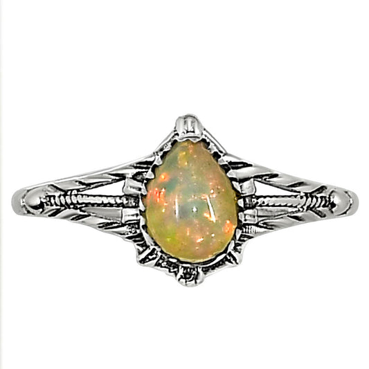 Ethiopian Opal Ring size-8 R-1345 SDR254206